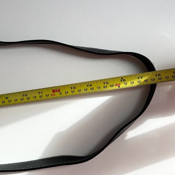 Aqua Madonna Crossbody/Shoulder Bag in Black, accented with Grommets and Studs - Picture 11 of 14